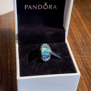 Pandora “Tropical Sea Glass” Murano Glass Charm WITH BOX
